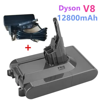 100% Оригинална Батерия DysonV8 12800 ма 21,6 за Дайсън V8 Абсолютен/Космати/Животински Литиево-йонна акумулаторна Прахосмукачка акумулаторна Батерия·