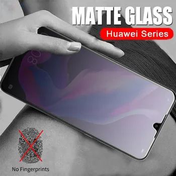Екран от матово закалено Стъкло за Huawei P20 Pro P30 Lite Nova 3i 5T 7i 8и У 7 Y9 Prime 2019 Y7A Y6P Y7P