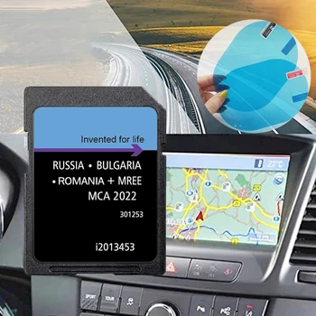 Автоаксесоари за Ford Kuga, Mondeo Focus Car 2022 Карта на GPS SD карта за Навигационната система Обновяване на Източна Европа 8 GB Безплатна доставка
