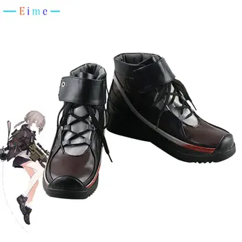 Обувки за cosplay момичета на фронтовата линия M200, фантазия обувки за Хелоуин, реквизит за cosplay, обувки от изкуствена кожа по поръчка
