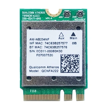 Безжичен Адаптер Atheros QCNFA222 AW-NB234NF.2-NGFF Bluetooth-съвместима Безжична карта 4.0 за вашия Десктоп на лаптопа