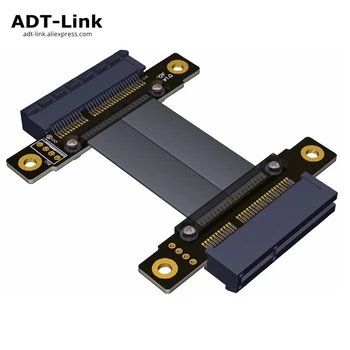 PCIe 3,0x4-x4 Женски Кабел 32G/bps PCI-E 4x GTX1080Ti Графичен SSD RAID Удължител за Кабел за преобразуване на PCI Express
