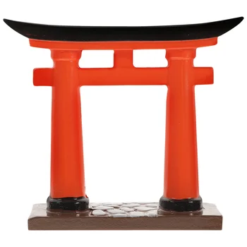 Мини-Японски декор порта на Тория Бонсай, Декорация на Аквариум Статуя от смола Аквариум природа градина Микро сцена
