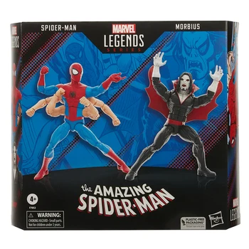 Оригинални легенди на Marvel, невероятни 6 ръце, фигури на спайдърмен, Морбиуса, комплекти играчки, 6-инчови подвижни фигурки, подбрани бижута