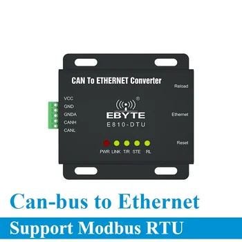 Безжичен модем E810-DTU с двустранен прозрачен пренос на данни по шина Ethernet CAN (CAN-ETH)