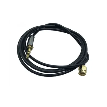 SMA plug 3.5 мм аудио жак за слушалки, Кабел-адаптер RG174 кабел SMA кабели, 1 м