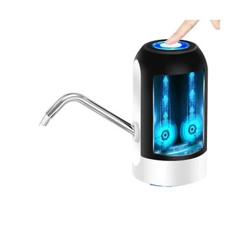 Опаковка за бутилки за вода помпа за бутилки с вода, зареждане чрез USB Автоматична помпа за питейна вода Преносими електрически опаковка за вода A
