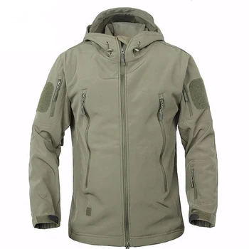 Армейское камуфляжное палто, военно яке, водоустойчив ветровка, дъждобран, дрехи за лов, армията на мъжки връхни дрехи, якета и палта