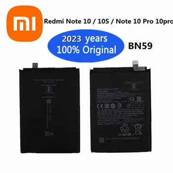 BN59 100% Оригинална Батерия За Xiaomi Redmi Note 10 10S/Note 10 Pro 10pro 5000 mah Телефон Bateria 
