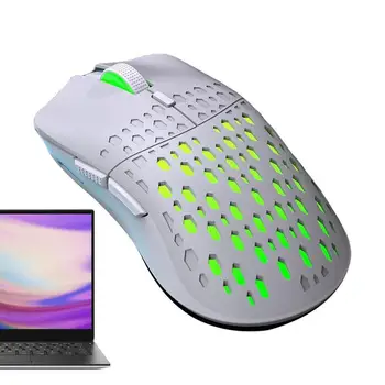 Преносим мишка с клетъчна обвивка с подсветка 3600 dpi, жичен детска мишката RGB, USB мишка за компютър, таблет, преносим компютър Изглед