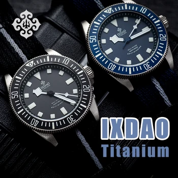 IXDAO Мъжки Часовници с Титан 39 мм PT5000 SW200 ETA2824 Автоматично Сапфирен Кристал 200 М Водоустойчива BGW-9 Светлинен Луксозни Часовници За Гмуркане