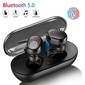 Слушалки Безжични Слушалки С Докосване Y30 TWS Bluetooth Слушалки Спортни Слушалки с Микрофон Музикални Слушалки за Huawei, Xiaomi