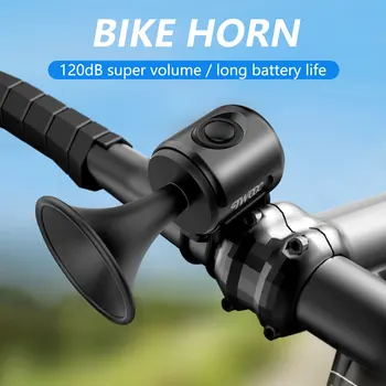 Двухосный велосипеден електронен звук, силен предупредителен звук, батерия CR2032 120 db, IPX4, водоустойчиви, подходящи за пътното и планинско колоездене
