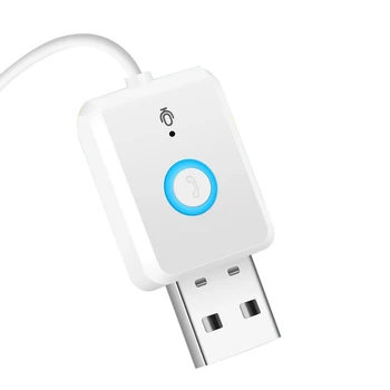 -съвместим USB адаптер 5.0 Поддържа свързване на два мобилни телефони за пътуване или домашна употреба