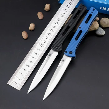 Открит сгъваем нож BM 417 Ос, къмпинг, Риболов, лов, оцеляване, самозащита, джобни тактически ножове, EDC инструмент