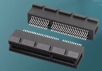 Висококачествен PCI-E 64P 64Pin 64-пинов конектор 64PIN Графичен слот за графична изход шперплат