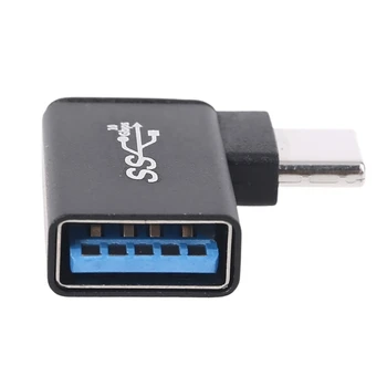 Нов алуминиев адаптер C USB към USB-преобразувател USB A Female в 3.1 Type C Male