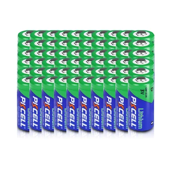 60ШТ 3V cr123a lithium батерия 1500 ма CR123 123A CR17345 KL23a VL123A DL123A 5018LC EL123AP SF123 Неперезаряжаемая литиева батерия