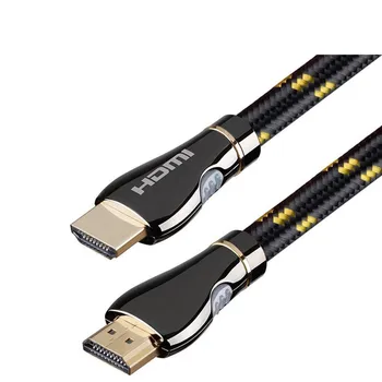HDMI-съвместим кабел 2.0 4K 3D видеокабели с позлатените покритие за HD TV BOX PS4 Газа, ключ, компютърни лаптопи, кабел за дисплея