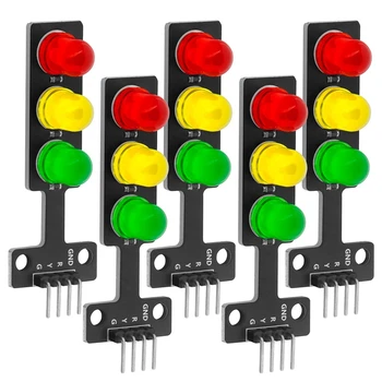 5X led модул светофар, творчески мини-светофар 
