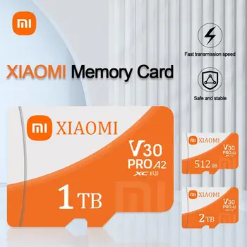 Xiaomi A1 2 TB Micro SDXC SD TF Карта V30 1 TB Карта Памет Камера Високоскоростна Флаш Карта SDCard 16 512 GB Разширено Хранилище за Android