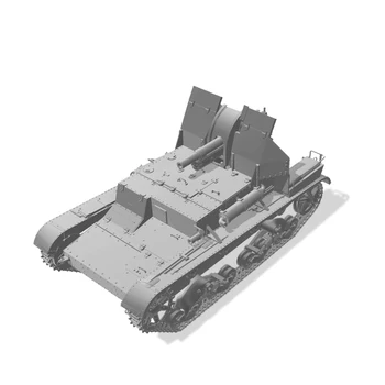 SSMODEL 48581 V1.7 1/48 3D печатни набор от модели от смола на Съветския изтребител на танкове СУ-5-2