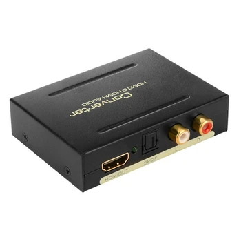 Переподключите DC5V HDMI-съвместим сплитер конвертор Hdmi аудио-видео превключвател с най-високо качество
