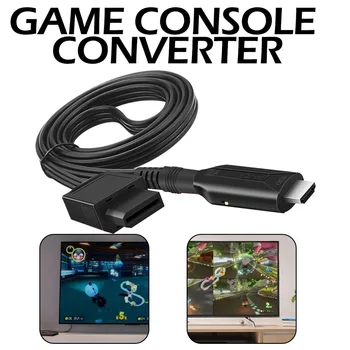 Адаптер конвертор, който е съвместим с Wii, HDMI, USB-кабел, Високоскоростен Кабел за преобразуване Добавя функция за извеждане на игрова конзола WII