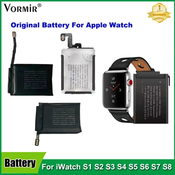 Vormir Подмяна на Оригиналната батерия За Apple Watch Серия 1 2 3 4 5 6 7 8 S4 S5 S3 GPS/LTE 38 мм 42 мм 40 мм 44 мм Ремонт на батерии