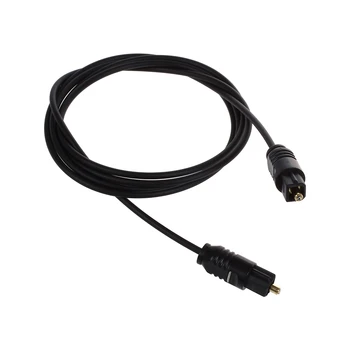 3 фута 1,1 м Цифров оптичен аудио кабел Toslink SPDIF DVD кабел с щепсел
