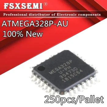250 бр./палет чип ATMEGA328P-AU MEGA328P U-PH QFP-32 MCU
