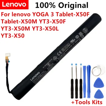 Оригинална батерия на LENOVO L15D3K32 за таблет Lenovo YOGA Tab 3 10,1-X50F Tablet-X50M YT3-X50F YT3-X50M YT3-X50L YT3-X50 8400 ма