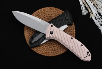 Уличен тактически сгъваем нож BM 5700, нож за измиване на камъка с висока твърдост, защита от оцеляване, джобни военни ножове