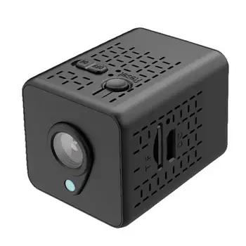 Безжична камера Вътрешни външни охранителни камери Безжична камера 1080P HD Wifi сирена за нощно виждане Откриване на движение за домашни любимци