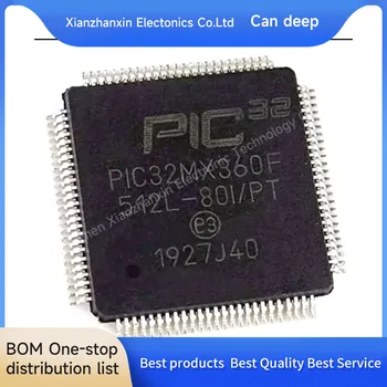 1 бр./лот PIC32MX360F512L-80I/PT PIC32MX360F QFP100 Нов оригинален микроконтролер