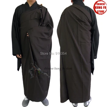 Будистки дреха, рокля шаолиньского монах, форма за тренировки кунг-фу, костюм за медитация, костюми