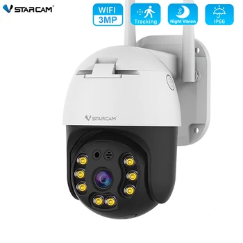 Vstarcam 1080P PTZ Wifi IP Камера 3MP Външна Цветна Камера за Нощно Виждане AI Human Detect Безжична Камера P2P Аудио за ВИДЕОНАБЛЮДЕНИЕ Камера за Наблюдение
