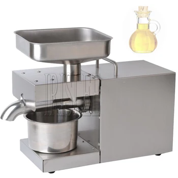 Маслопресс от неръждаема стомана, машина за студено пресовано масло, прижимное устройство за ленено, слънчогледово, маслиново масло