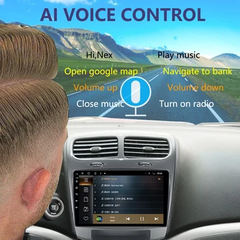 Интелигентна гласово управление на AI за Roadonline Android Радио, мултимедиен плейър, гласово управление интелигентно разпознаване на глас, AI