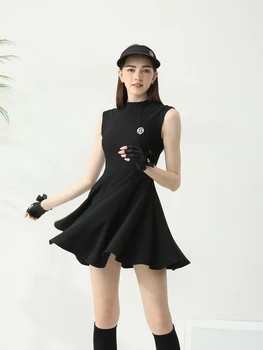 Летен голф женски тенис корейската версия на дебнещ рокля топ къса пола женски костюм с къс ръкав облекло за голф дамски