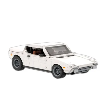 MOC-76037 Бял Култов Класически Суперавтомобил В Събирането, Сшивающий Блок, Модел 1100 Детайли, Детски Играчки За Момчета На Рожден Ден На Поръчка