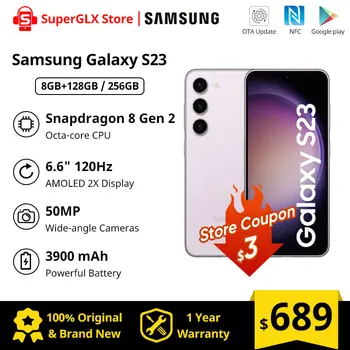 Оригинален Нов Samsung Galaxy S23 6,1 