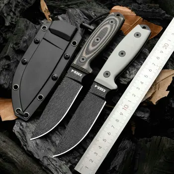 Trskt ESEE-4POD открит нож походный нож за оцеляване, спасяване джобни ножове 1095 от високо стомана с обвивка Директен доставка