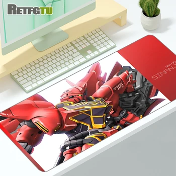 Подложка за мишка Gundam Аниме Игрови Аксесоари Килим PC Gamer Completo Компютърен Мат Varmilo Клавиатура Тенис на Мат Голям CS GO Подложка За Мишка
