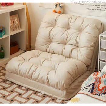 Мързелив диван сгъваем малки модулен тип татами стол диван-легло двойно предназначение удобно и лесно хранениелазый разтегателен сгъваем малко модулен тип L