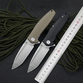 Нов YX751 сачмен лагер 14C28N стоманен нож бельо дръжка Открит Къмпинг EDC инструмент за Сгъваем нож